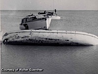 1954 karaska Storm Sunken Boat